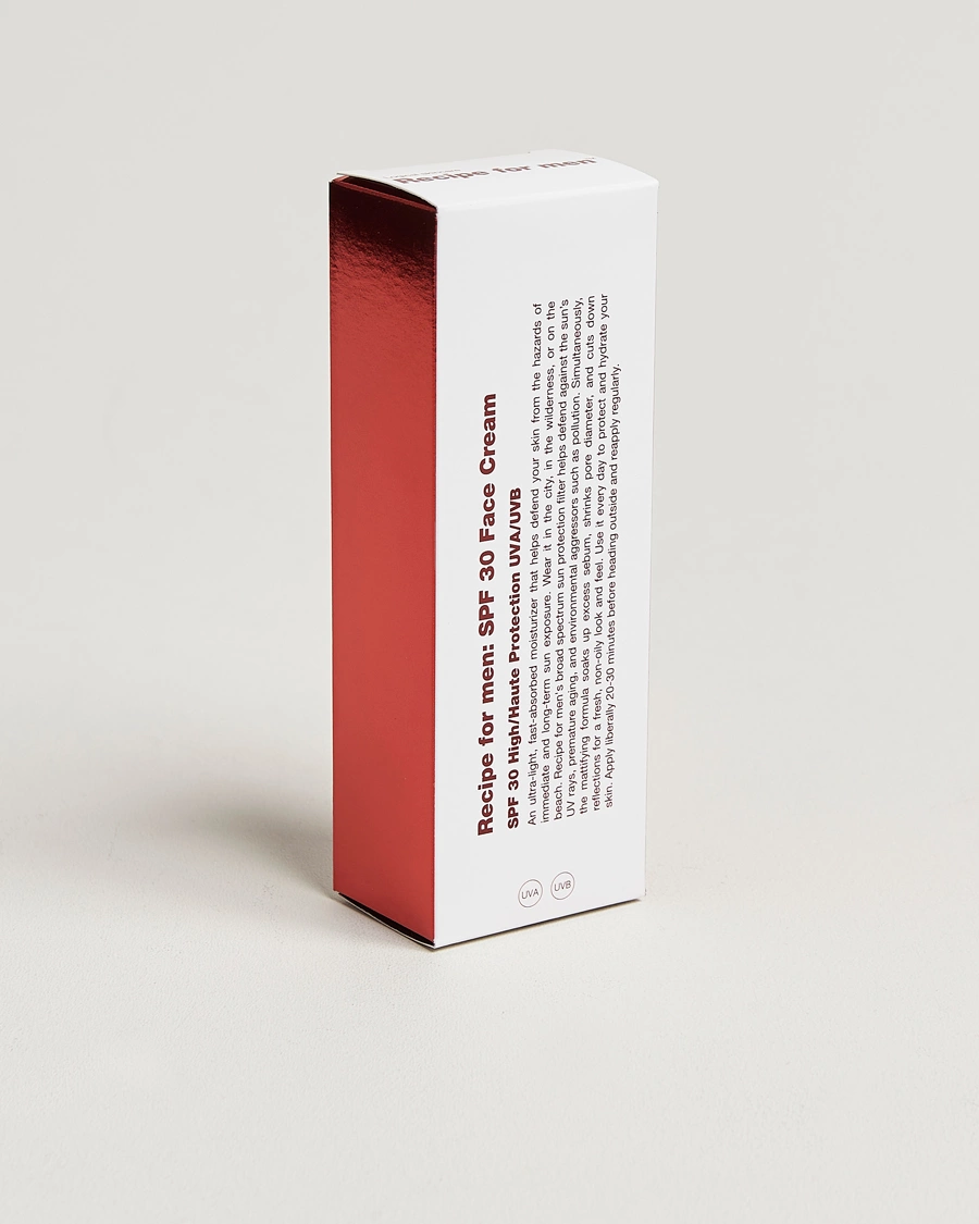 Men | Skincare | Recipe for men | SPF 30 Face Cream 75ml