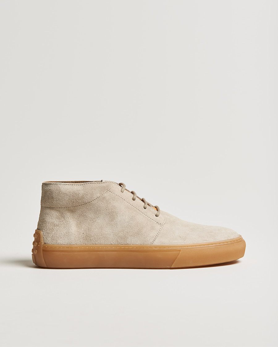 Men | Tod's Casetta Chukka Boots Light Beige Suede | Tod's | Casetta Chukka Boots Light Beige Suede