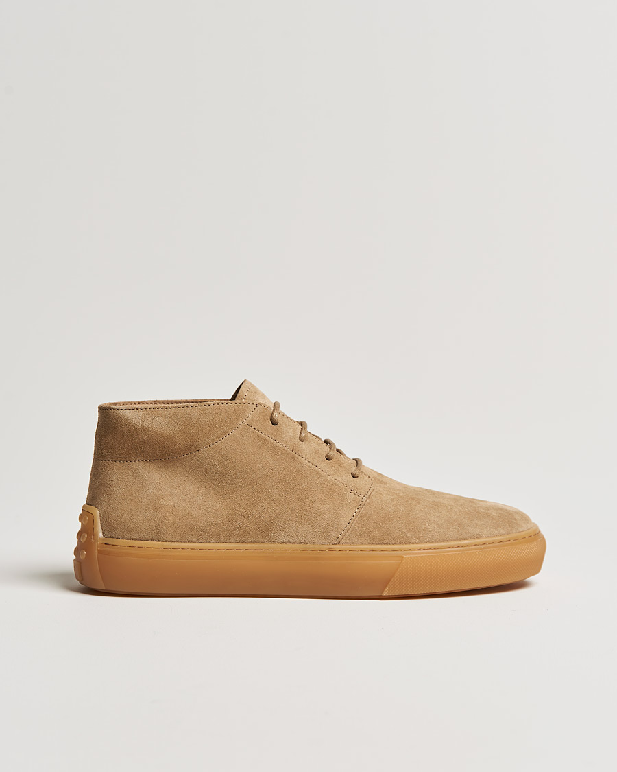 Men | Tod's Casetta Chukka Boots Biscotto Suede | Tod's | Casetta Chukka Boots Biscotto Suede