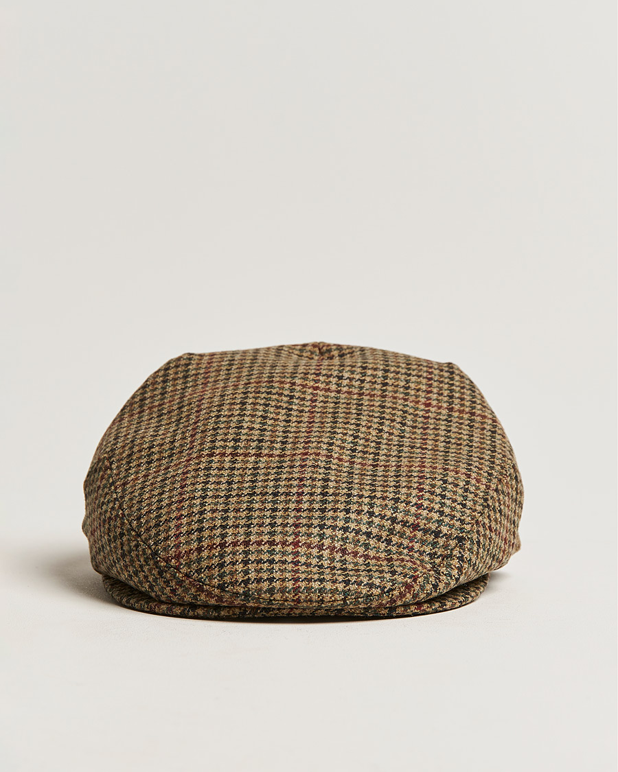 Lock & Co Hatters Glen Flat Wool Cap Beige at