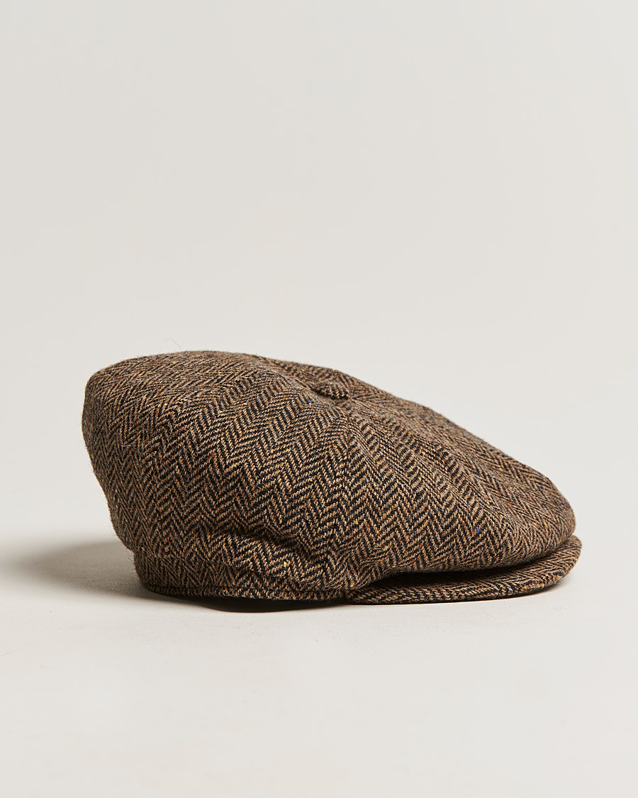 Men | Lock & Co Hatters Tremelo Wool Cap Black Beige | Lock & Co Hatters | Tremelo Wool Cap Black Beige