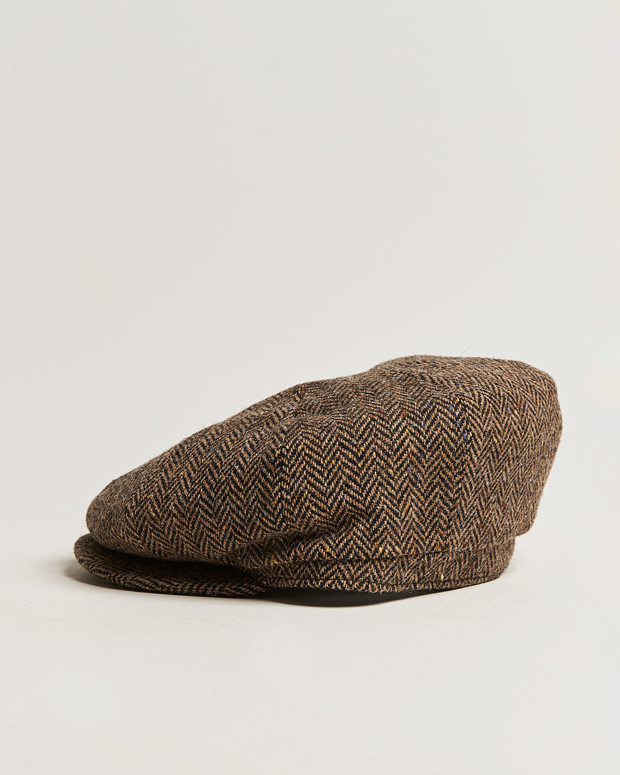Men | Lock & Co Hatters Tremelo Wool Cap Black Beige | Lock & Co Hatters | Tremelo Wool Cap Black Beige