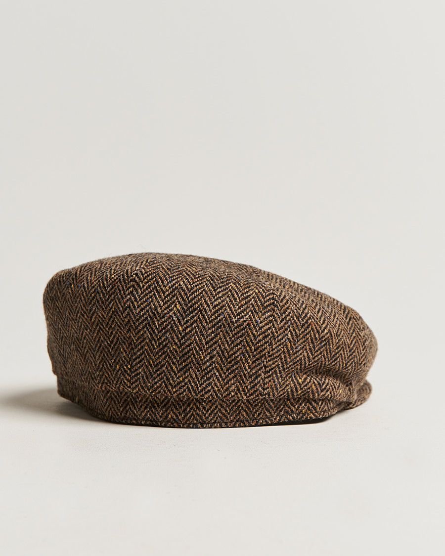 Men | Lock & Co Hatters Tremelo Wool Cap Black Beige | Lock & Co Hatters | Tremelo Wool Cap Black Beige