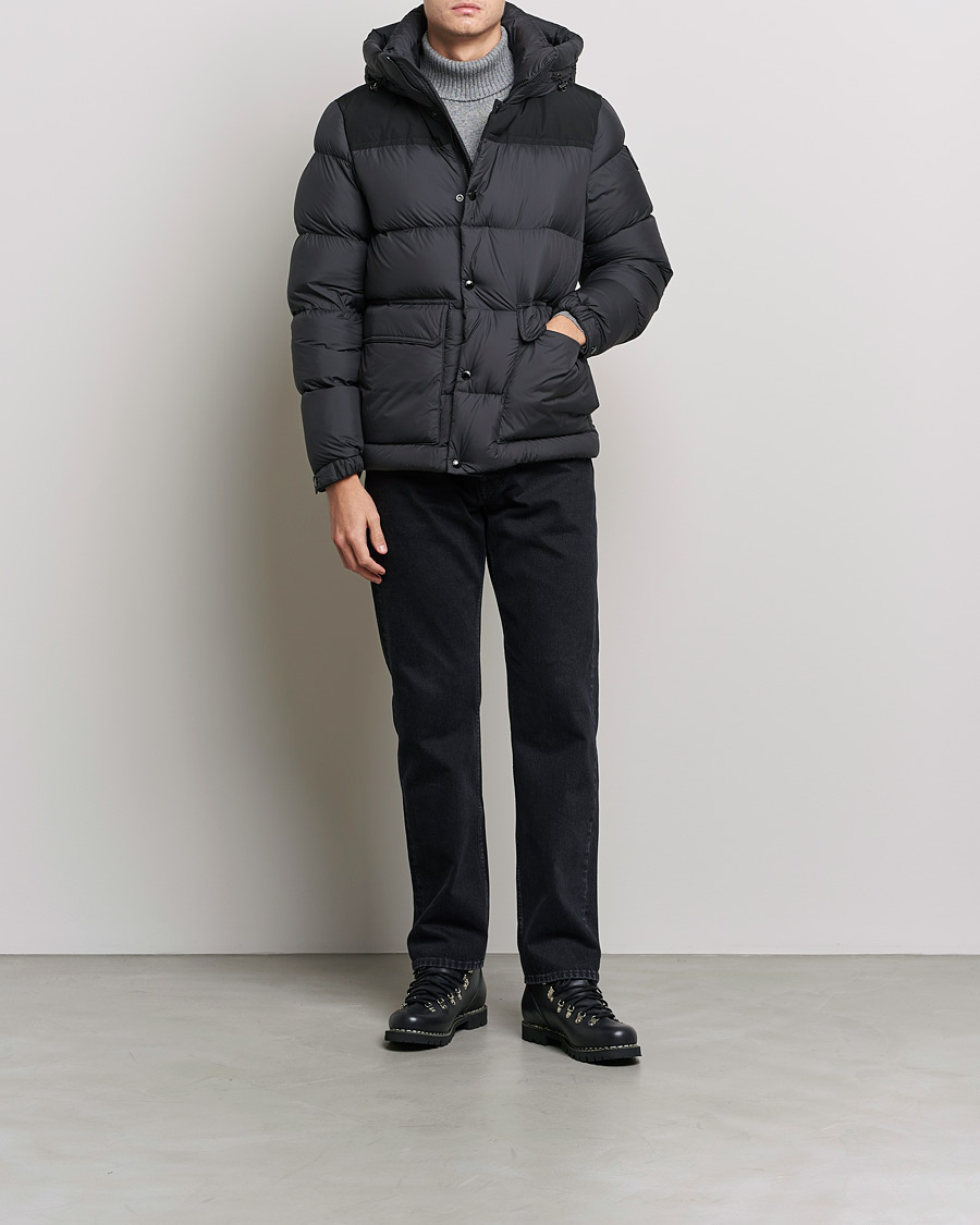 Men |  | Woolrich | Microfiber Sierra Padded Jacket Black