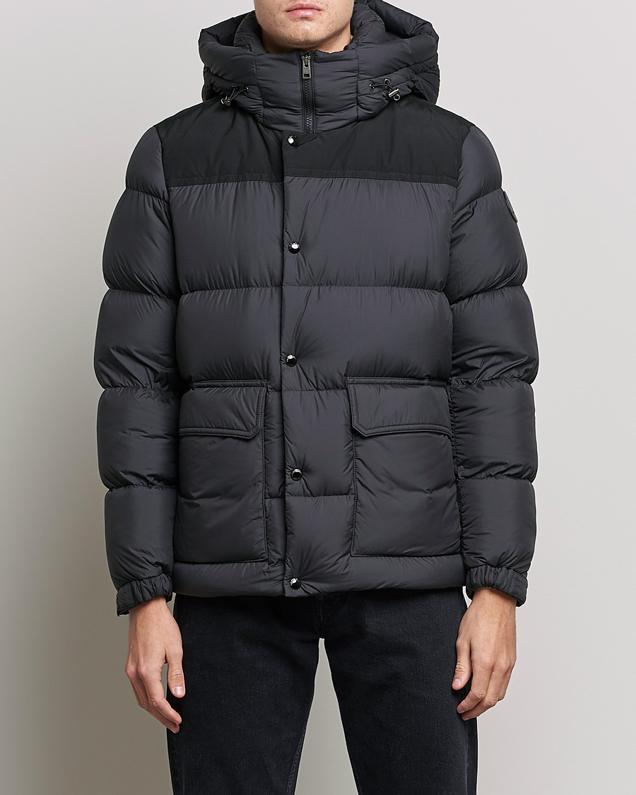 Men | Coats & Jackets | Woolrich | Microfiber Sierra Padded Jacket Black