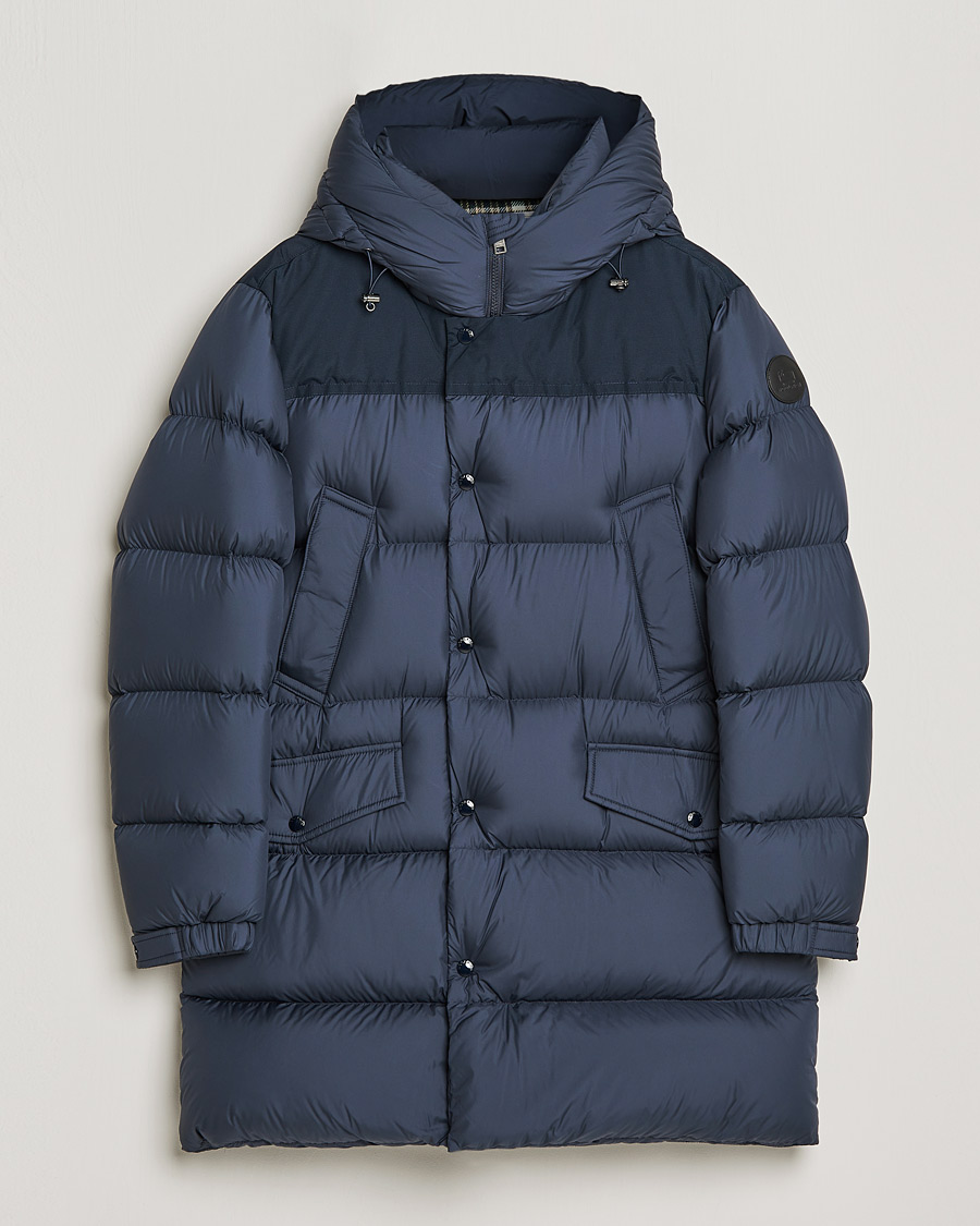 Woolrich Lp Mountain Parka Melton Blue for Men Save 3% Mens Clothing Jackets Down and padded jackets 