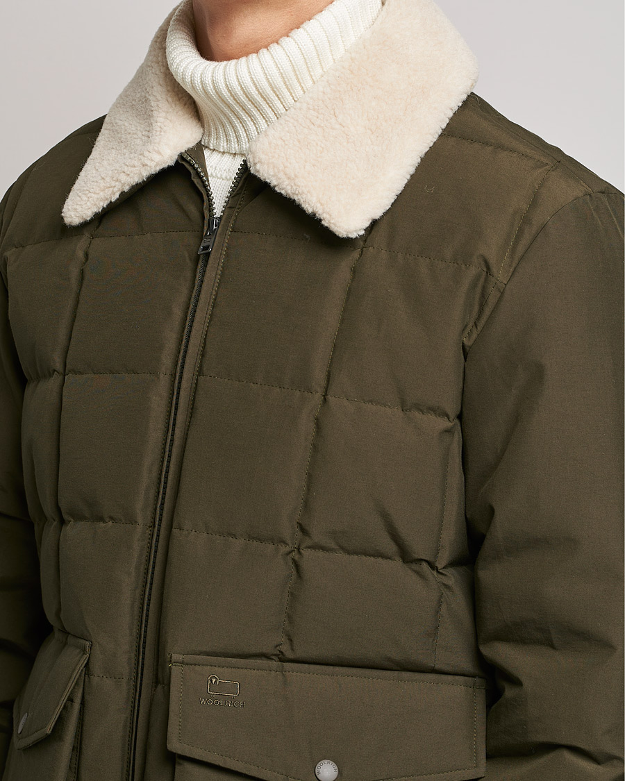 Woolrich Duster Blizzard Jacket Dark 