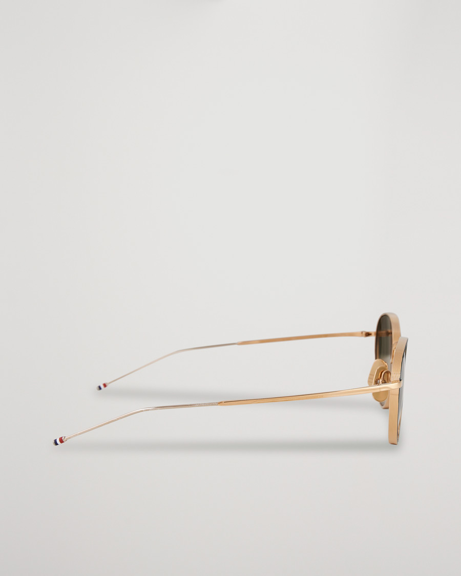 Men | Thom Browne TB-S119 Sunglasses Navy/White Gold | Thom Browne | TB-S119 Sunglasses Navy/White Gold
