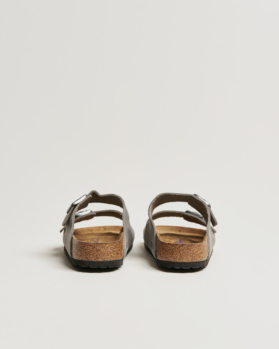 Men | BIRKENSTOCK Arizona Soft Footbed Iron Oiled Leather | BIRKENSTOCK | Arizona Soft Footbed Iron Oiled Leather
