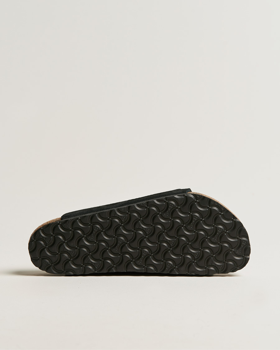 Men | Sandals & Slides | BIRKENSTOCK | Arizona Classic Footbed Desert Black Nubuck