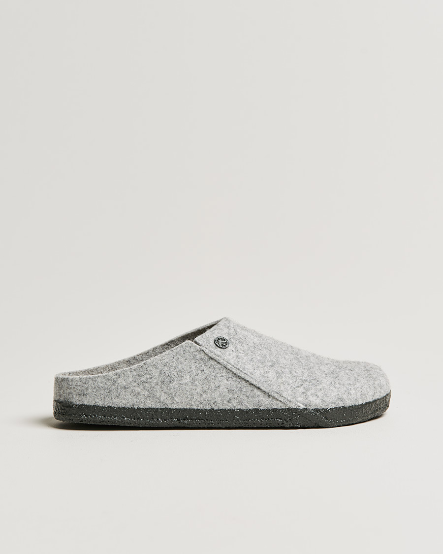 Men | Sandals & Slides | BIRKENSTOCK | Zermatt Light Grey Wool Felt