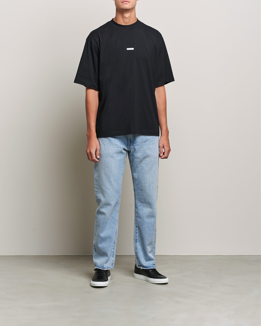 Men | T-Shirts | Marni | Logo Applied T-Shirt Black