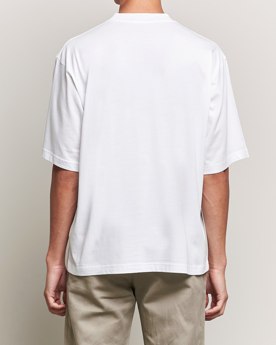 Men | T-Shirts | Marni | Logo Applied T-Shirt White