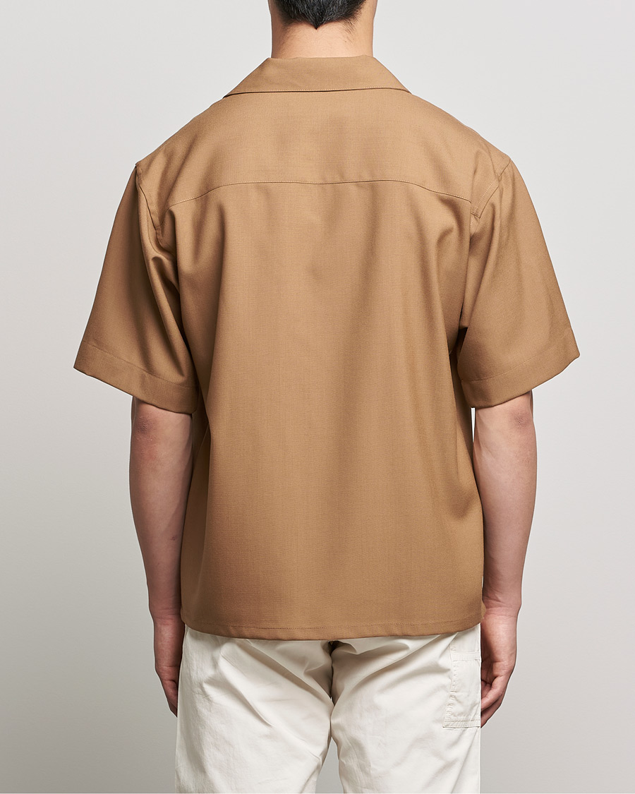 Men | Shirts | Marni | Tropical Wool Bowling Shirt Beige