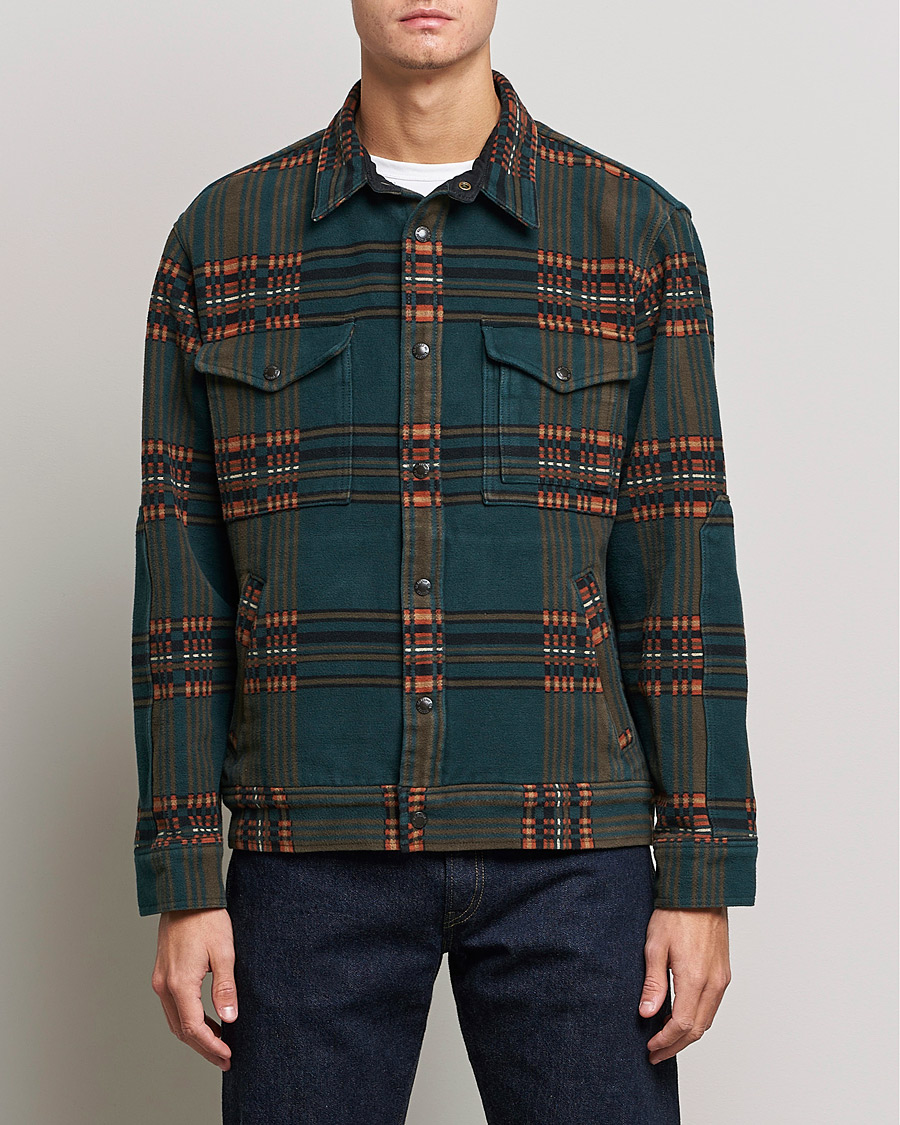Men |  | Filson | Beartooth Camp Shirt Jacket Fir/Copper
