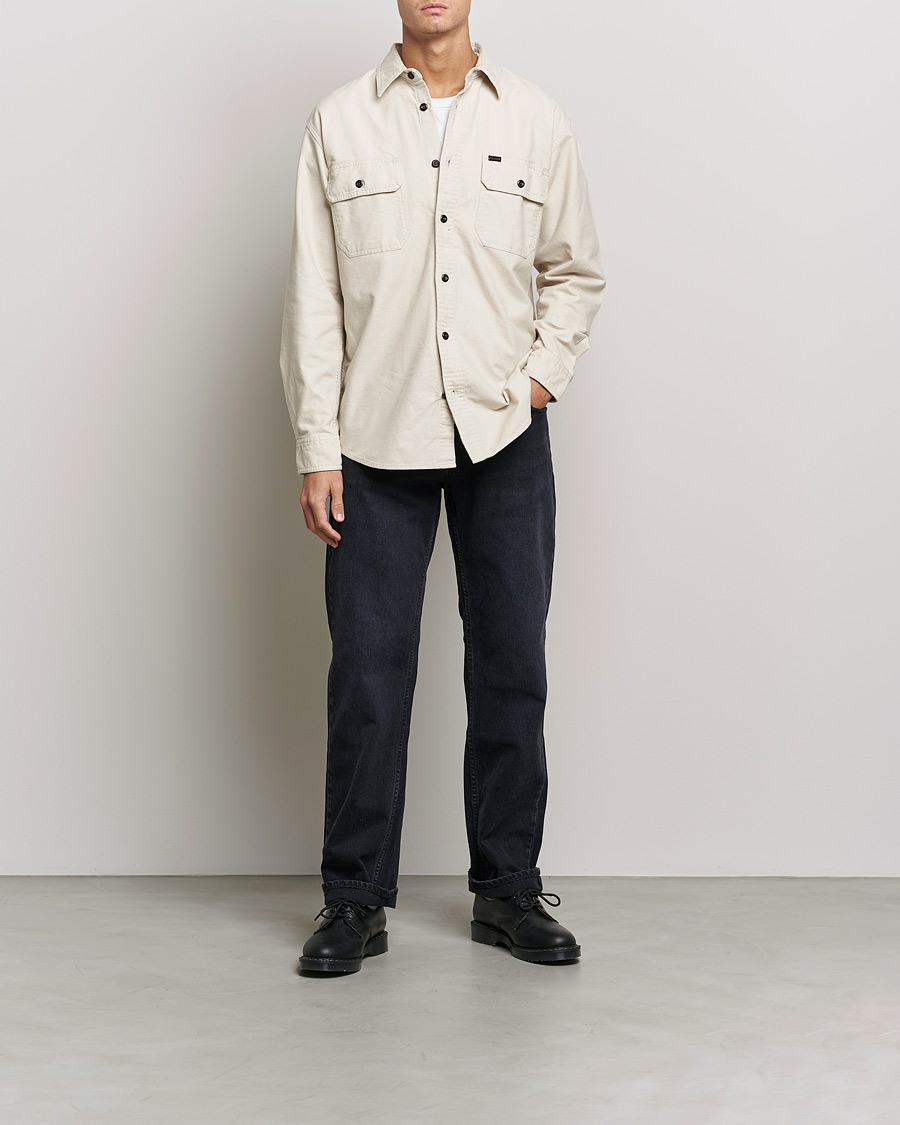 Men | Flannel Shirts | Filson | Field Flannel Shirt Natural