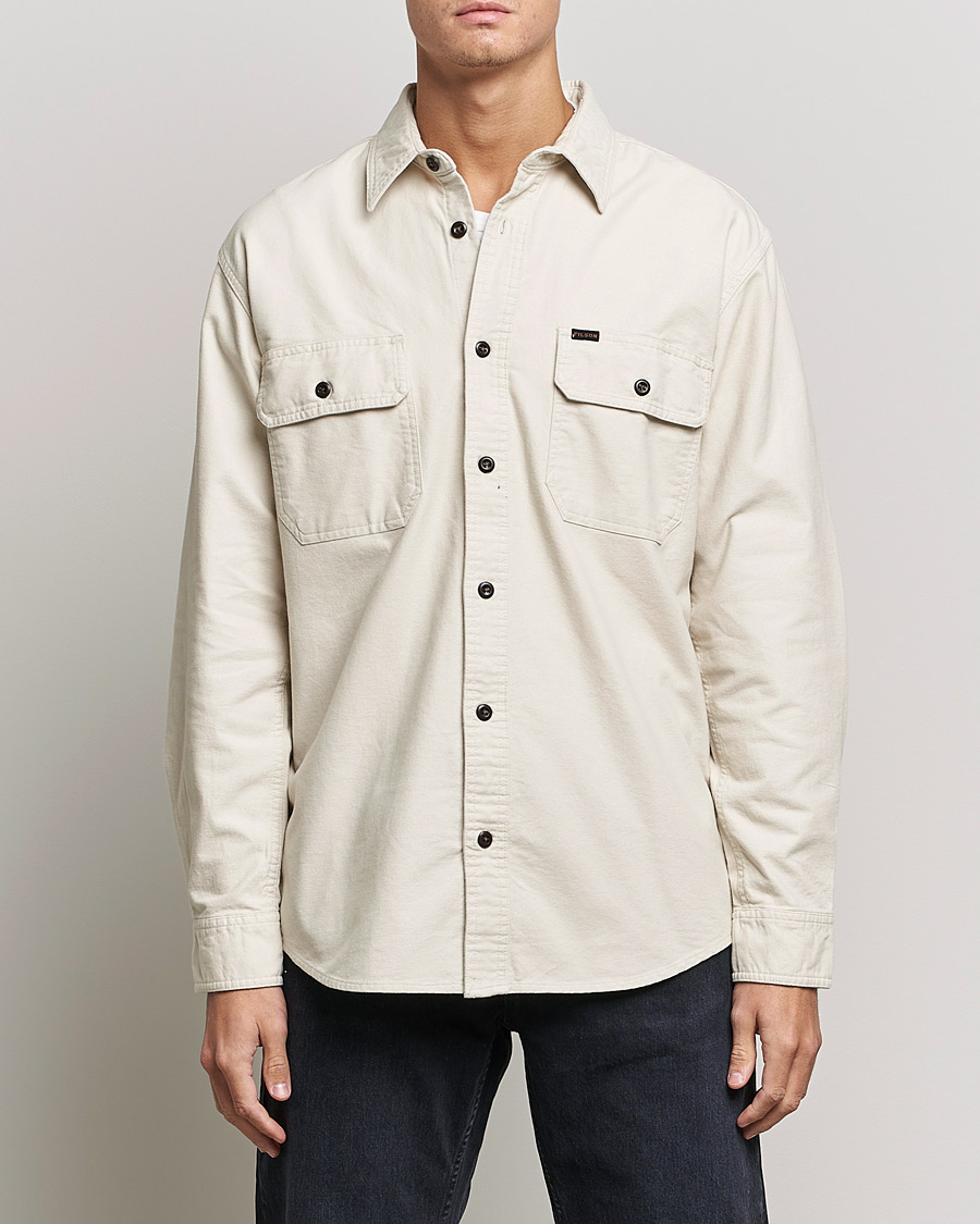 Men | Shirts | Filson | Field Flannel Shirt Natural