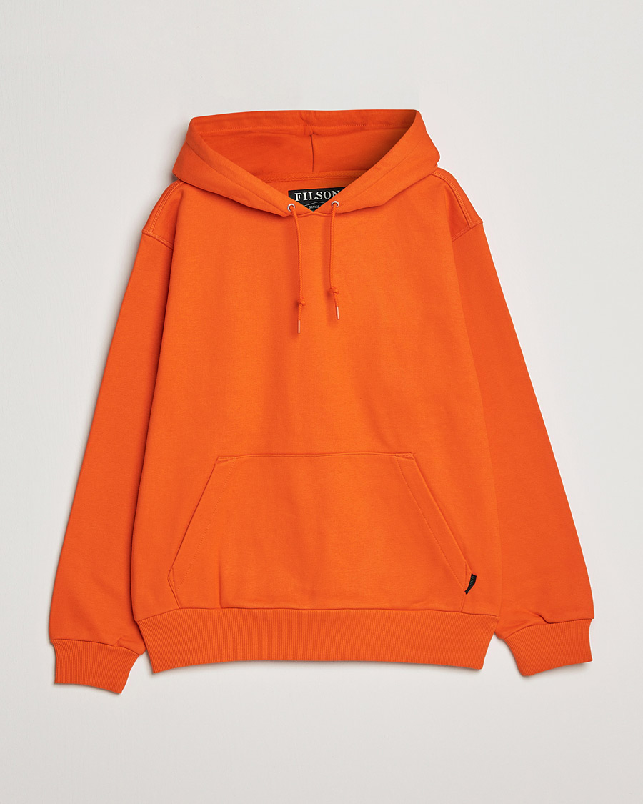 Men | Sweaters & Knitwear | Filson | Prospector Hoodie Blaze Orange