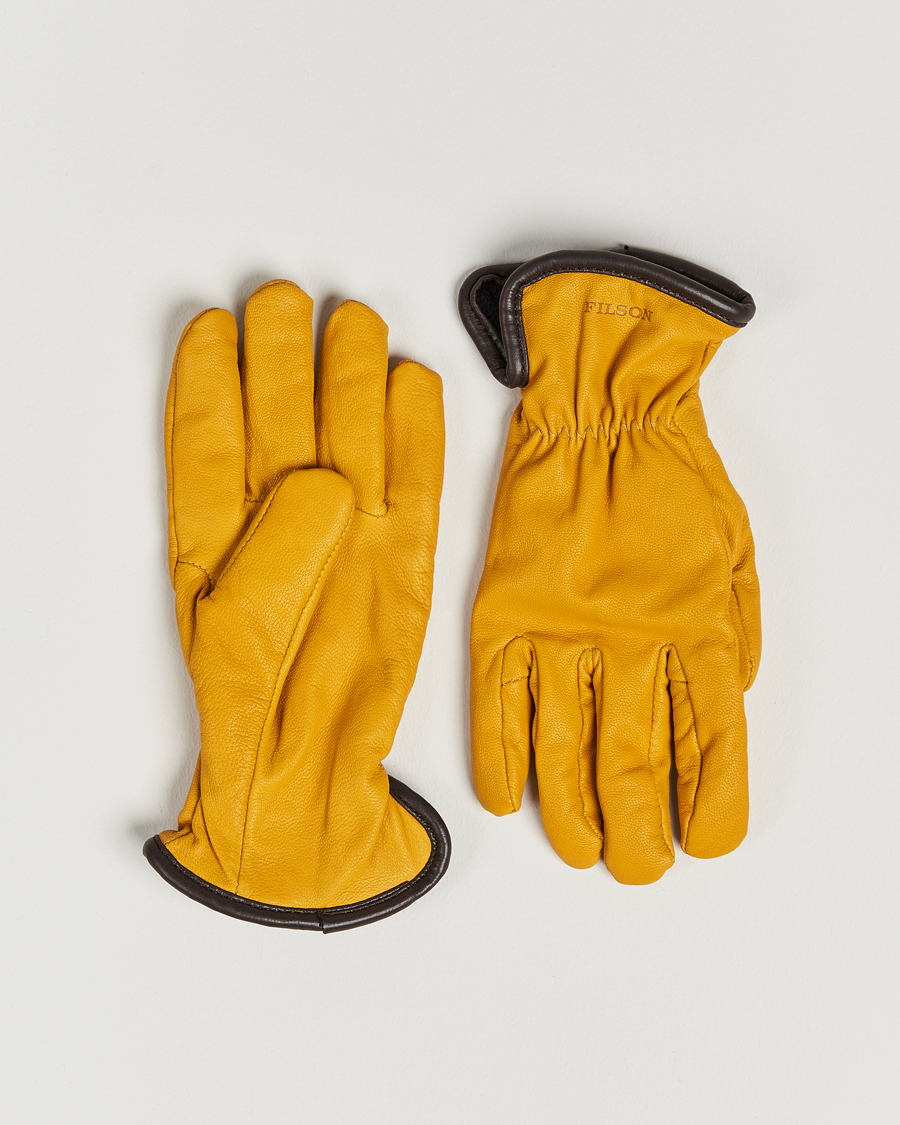Men | Filson Original Lined Goatskin Gloves Tan | Filson | Original Lined Goatskin Gloves Tan