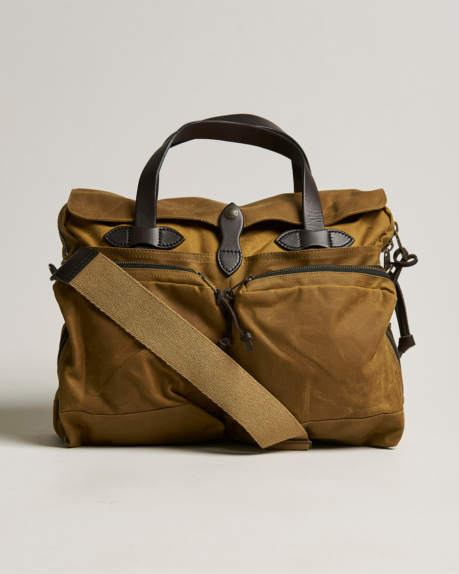 Men | Filson 24-Hour Tin Briefcase Dark Tan | Filson | 24-Hour Tin Briefcase Dark Tan
