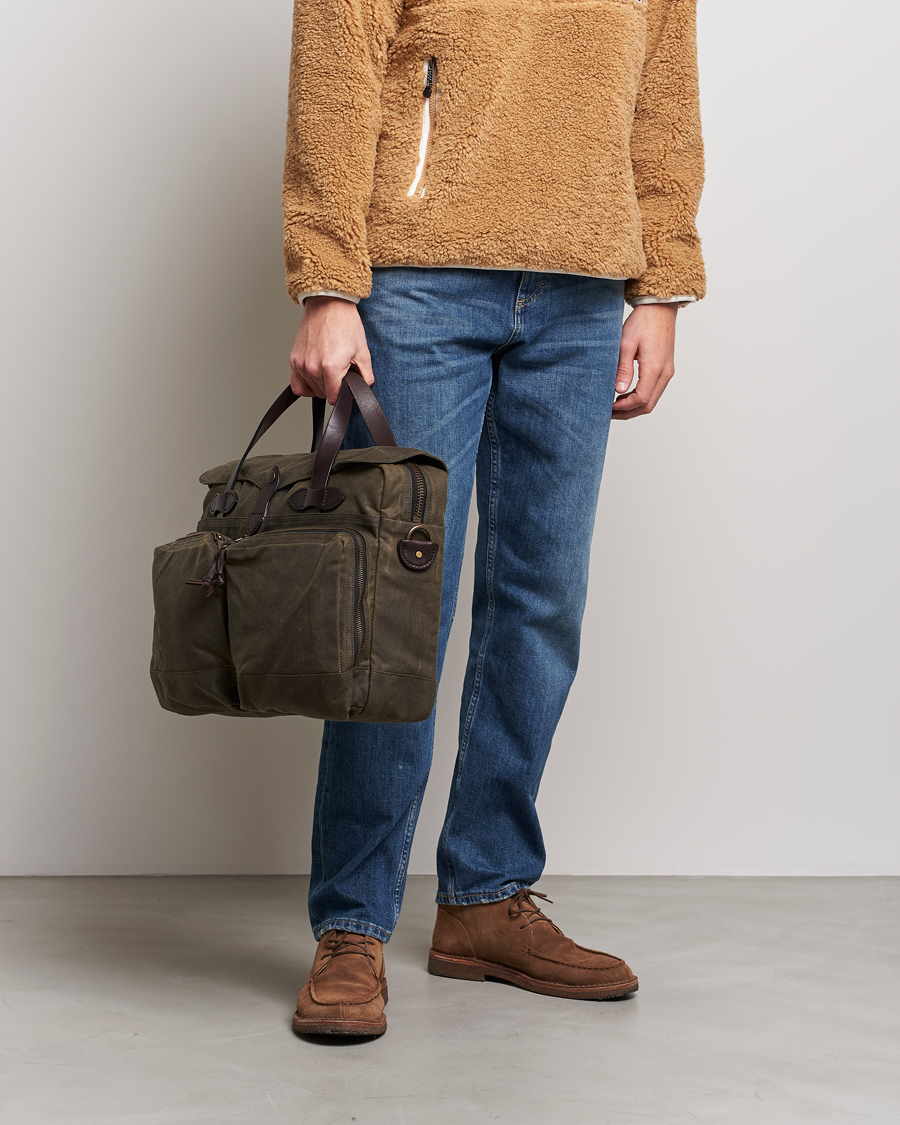 Men | Bags | Filson | 24-Hour Tin Briefcase Otter Green