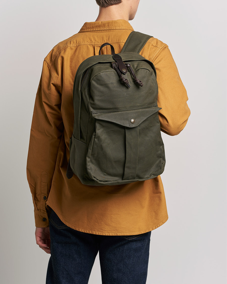 Men | Backpacks | Filson | Journeyman Backpack Otter Green