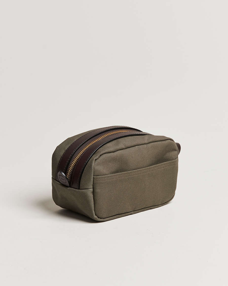 Men | Wash Bags | Filson | Rugged Twill Travel Pack Otter Green