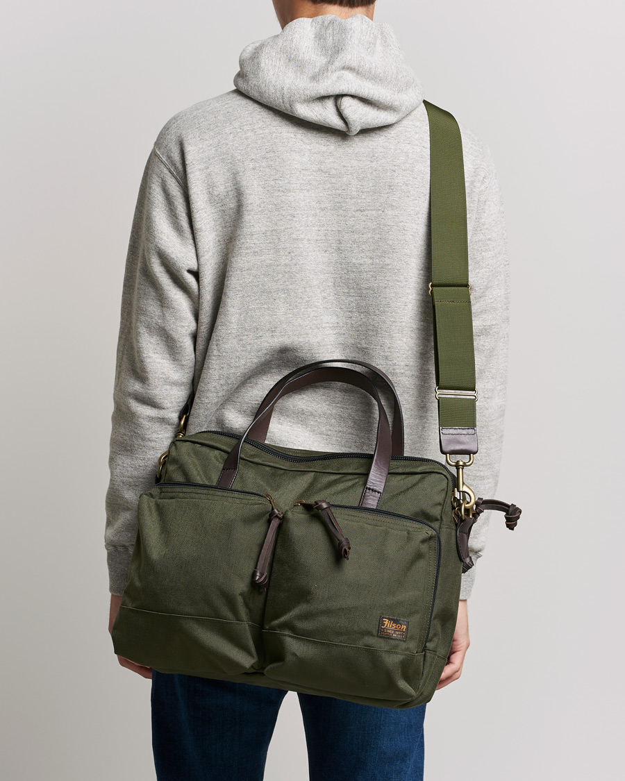 Men | Bags | Filson | Dryden Cordura Nylon Briefcase Otter Green