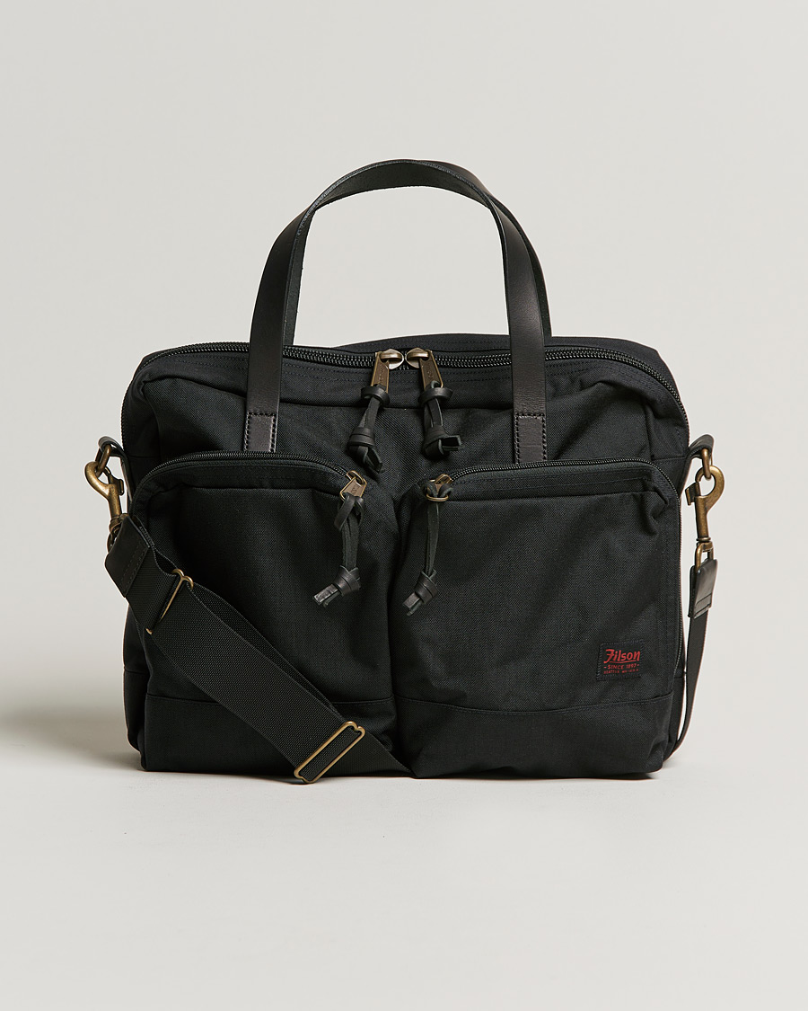 Men | Filson Dryden Cordura Nylon Briefcase Dark Navy | Filson | Dryden Cordura Nylon Briefcase Dark Navy