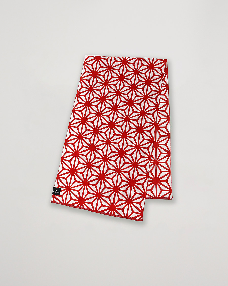 Men | Beams Japan Chaoras Hand Towel White/Red | Beams Japan | Chaoras Hand Towel White/Red
