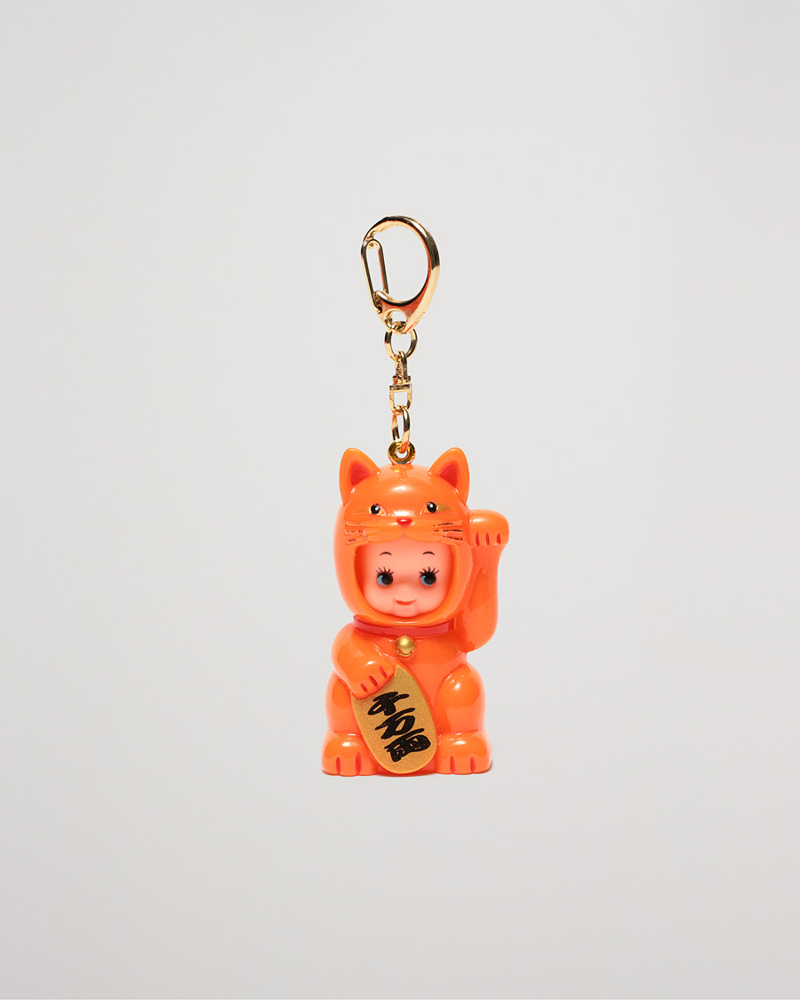 Men | Keychains | Beams Japan | Kewpie Doll Keychain Lacky Cat