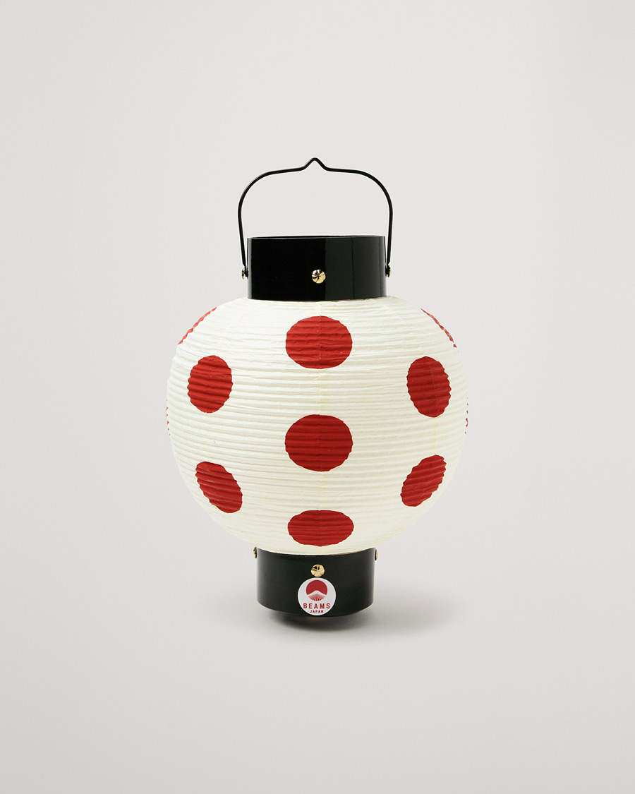 Men |  | Beams Japan | Polka Dot Paper Lantern Red