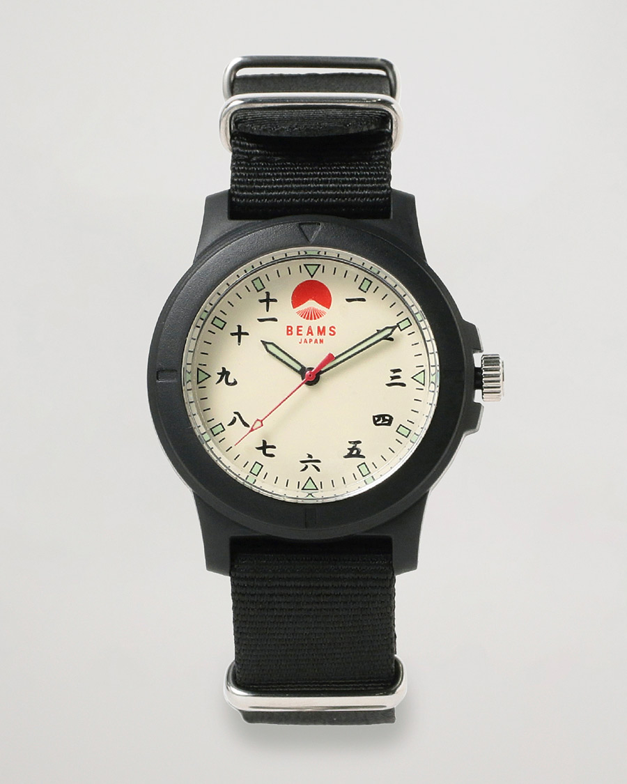 Men | Watches | Beams Japan | Kenji Wrist Watch Black