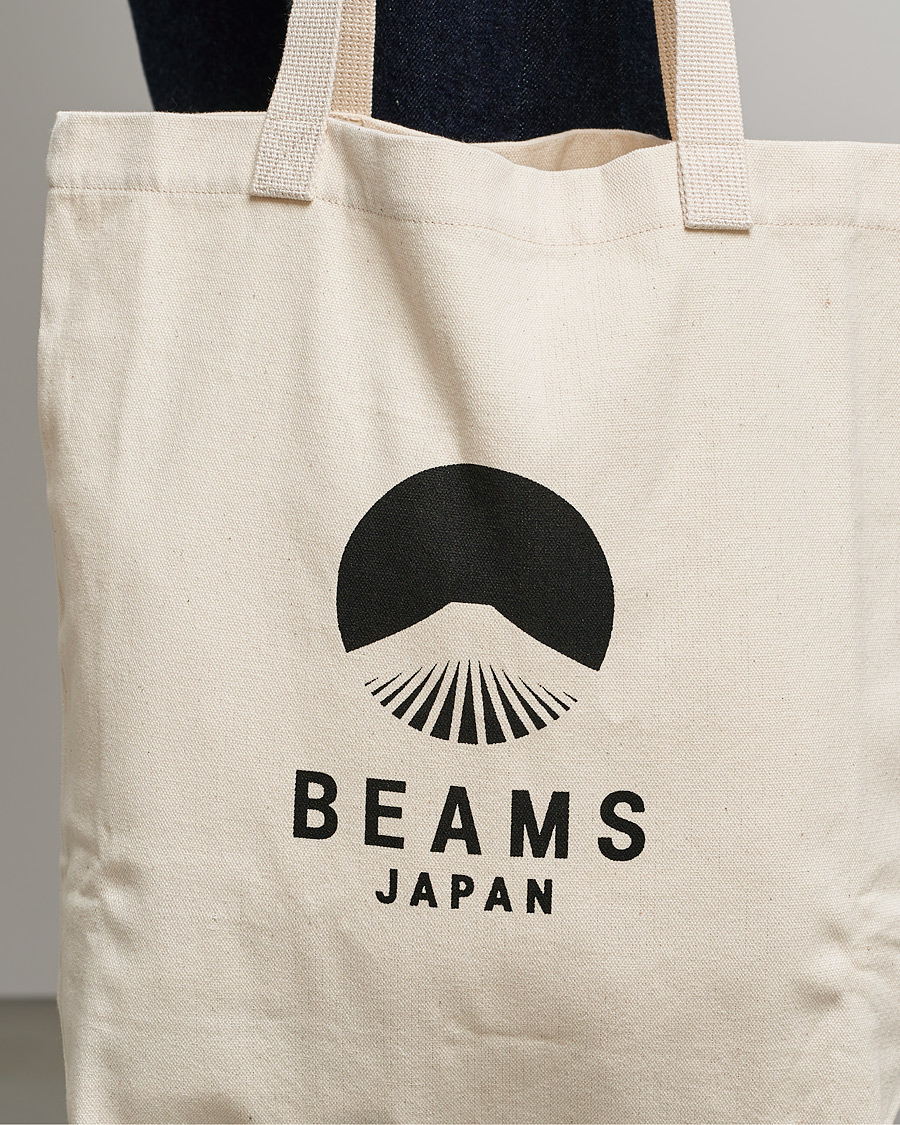 Men | Beams Japan x Evergreen Works Tote Bag White/Black | Beams Japan | x Evergreen Works Tote Bag White/Black