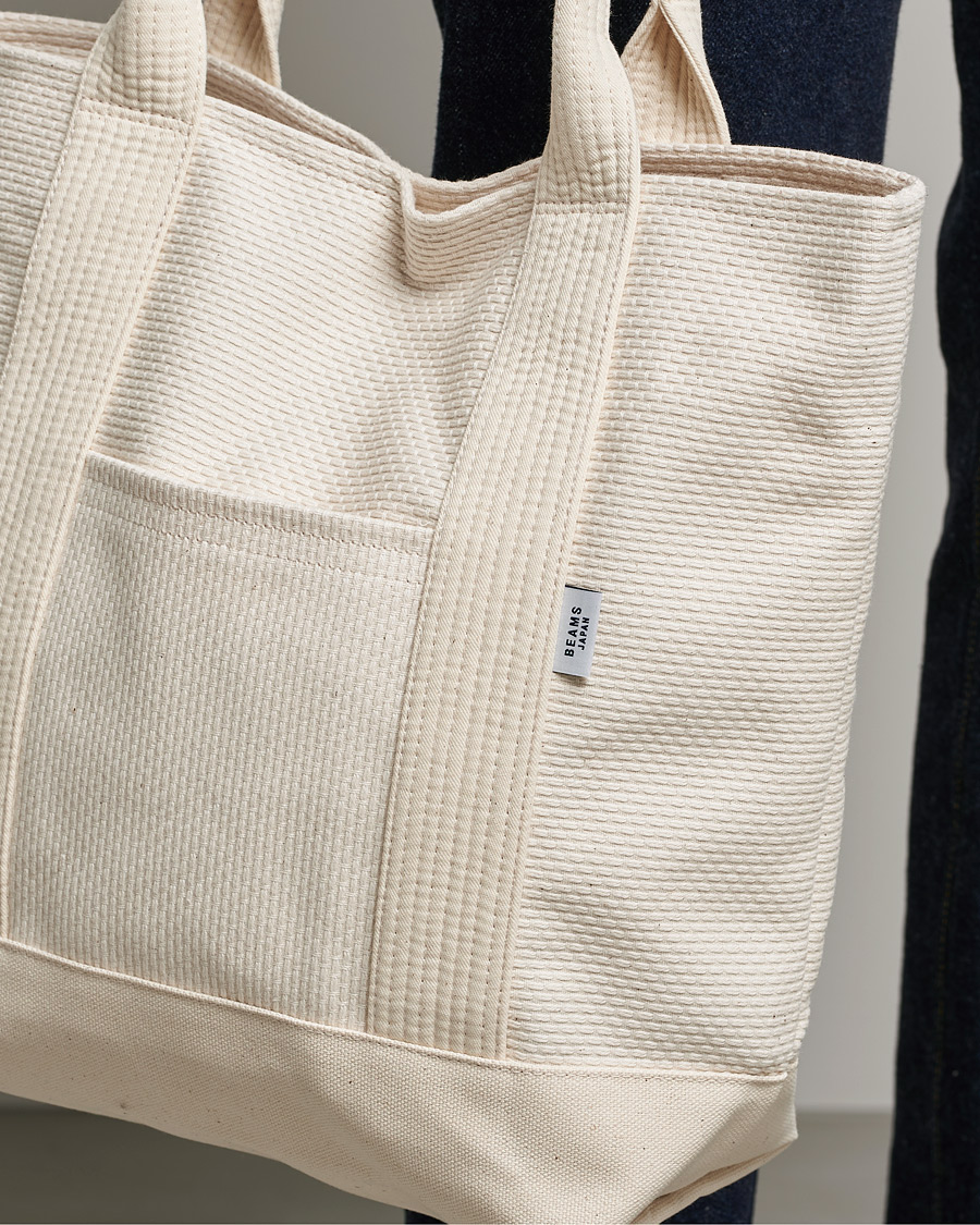 Men | Beams Japan x Sasicco Obi Tote Bag Natural | Beams Japan | x Sasicco Obi Tote Bag Natural
