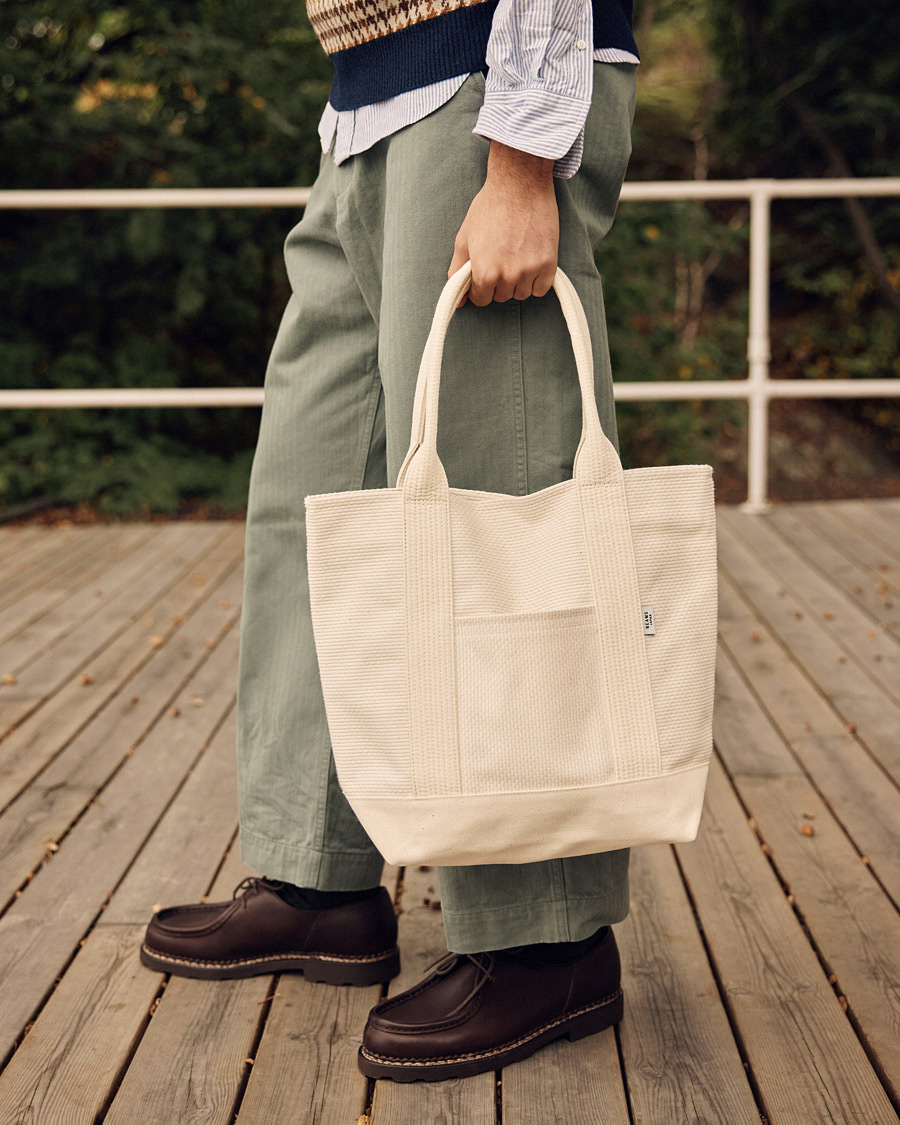 Men | Beams Japan x Sasicco Obi Tote Bag Natural | Beams Japan | x Sasicco Obi Tote Bag Natural