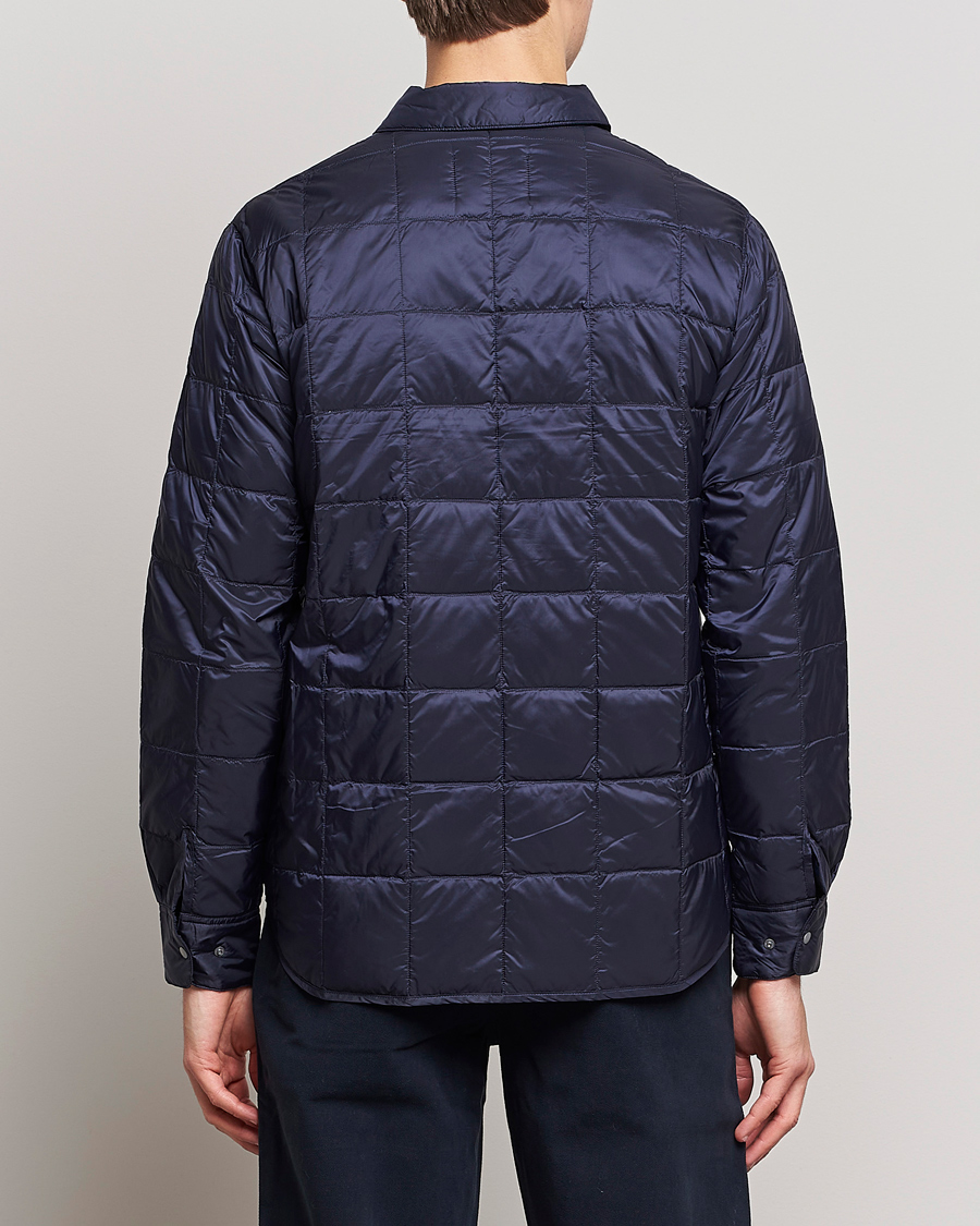 Men | Shirts | TAION | Lightweight Down Shirt Navy