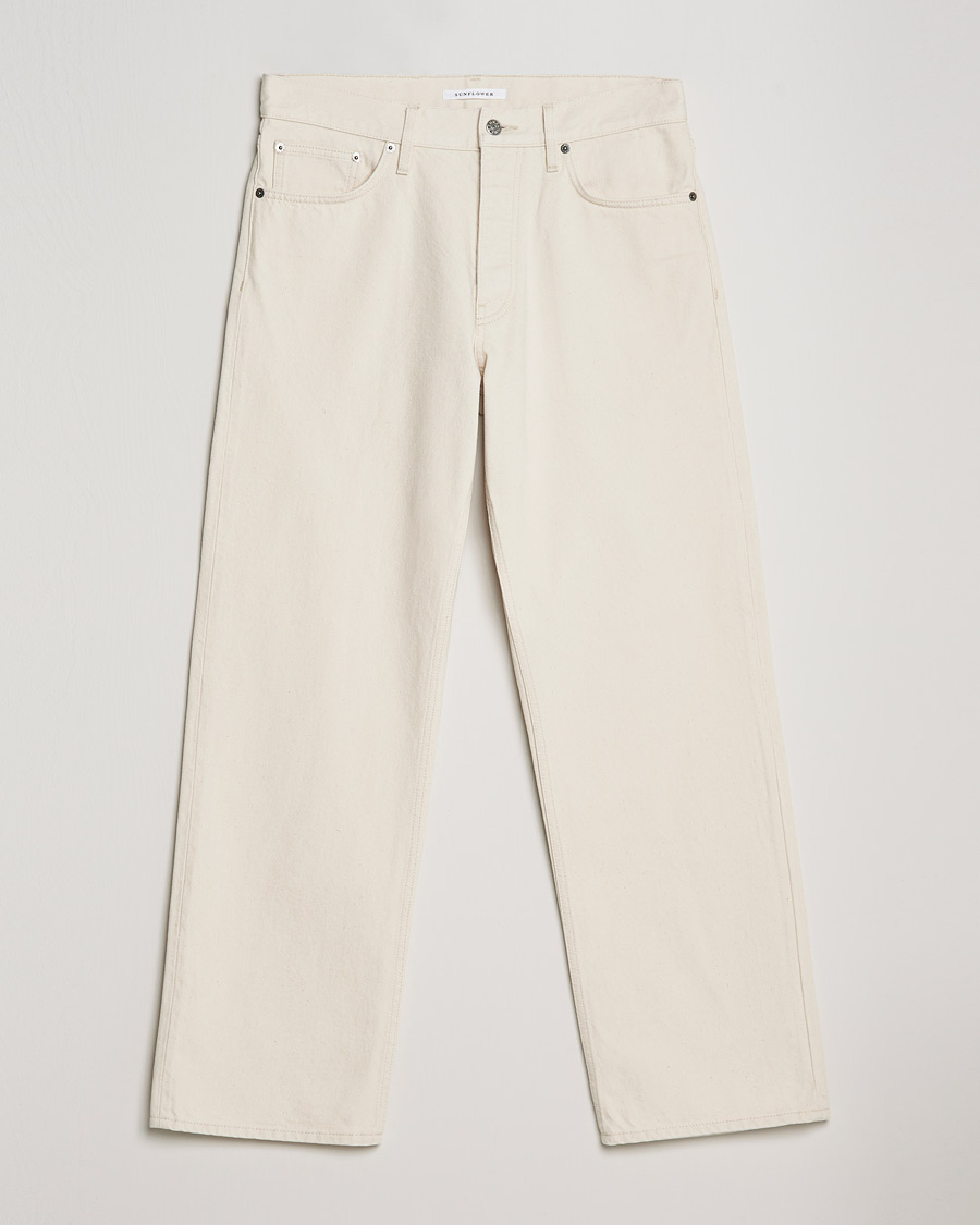 Men | Jeans | Sunflower | Loose Jeans Ecru