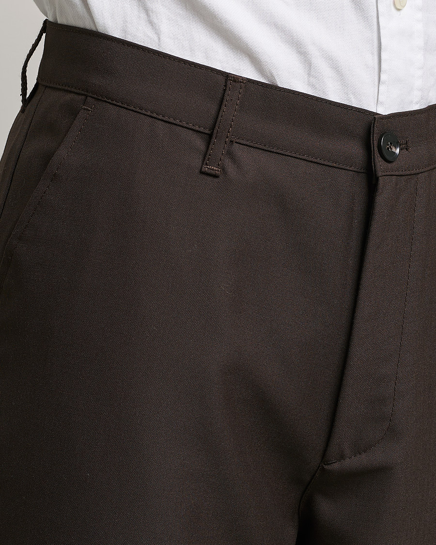 Men | Trousers | Sunflower | Soft Wool Trousers Brown