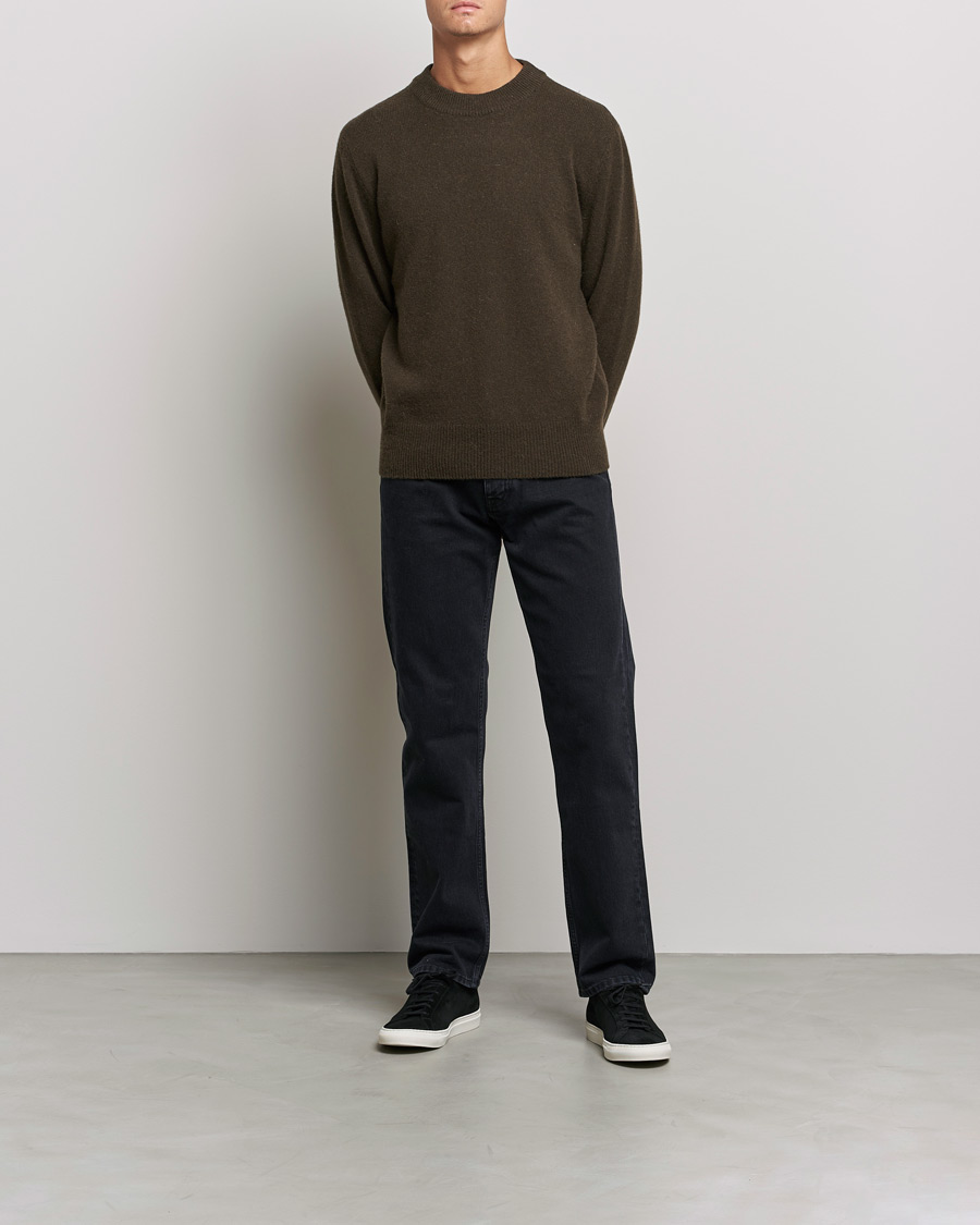 Men | Sweaters & Knitwear | Sunflower | Moon Alpaca Sweater Dark Brown