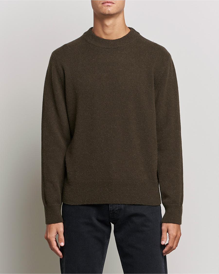 Men | Sweaters & Knitwear | Sunflower | Moon Alpaca Sweater Dark Brown