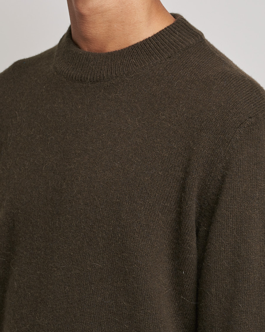 Men | Sweaters & Knitwear | Sunflower | Moon Alpaca Sweater Dark Brown