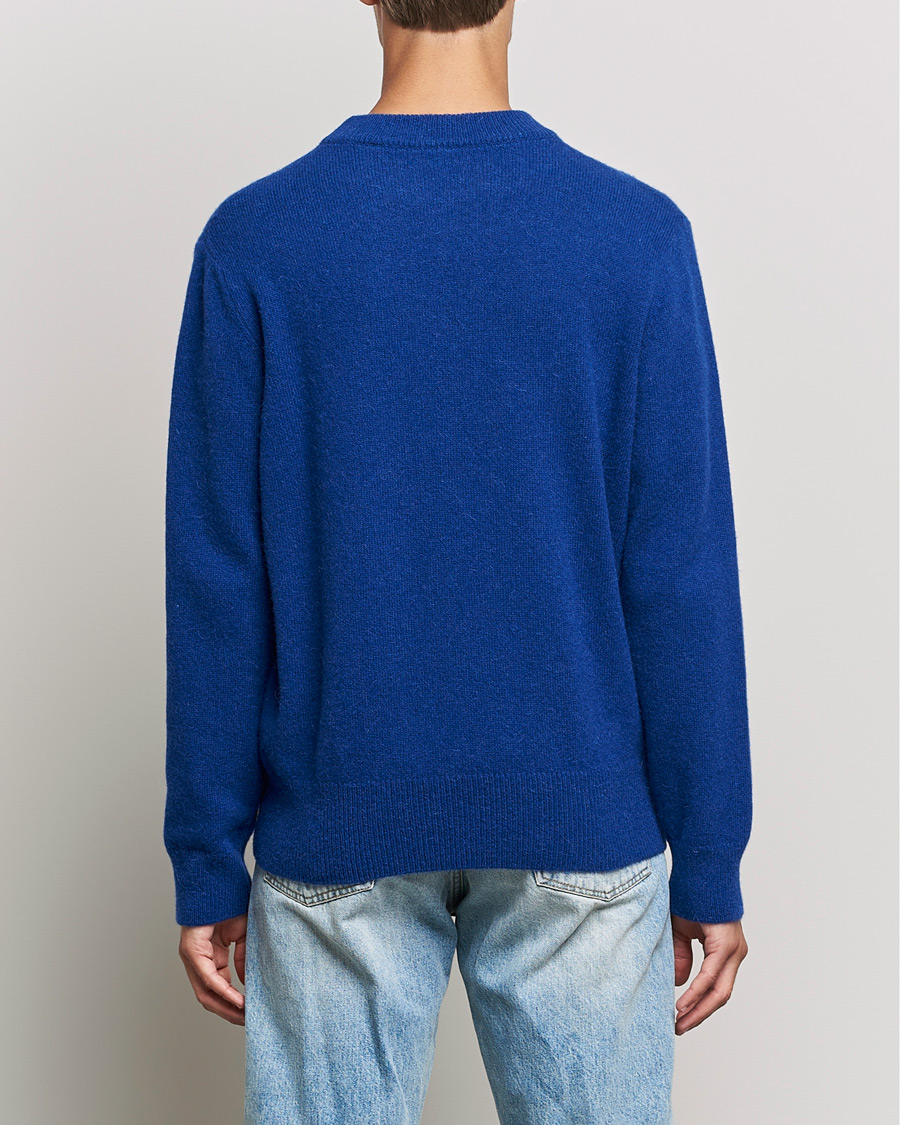 Men | Sweaters & Knitwear | Sunflower | Moon Alpaca Sweater Electric Blue