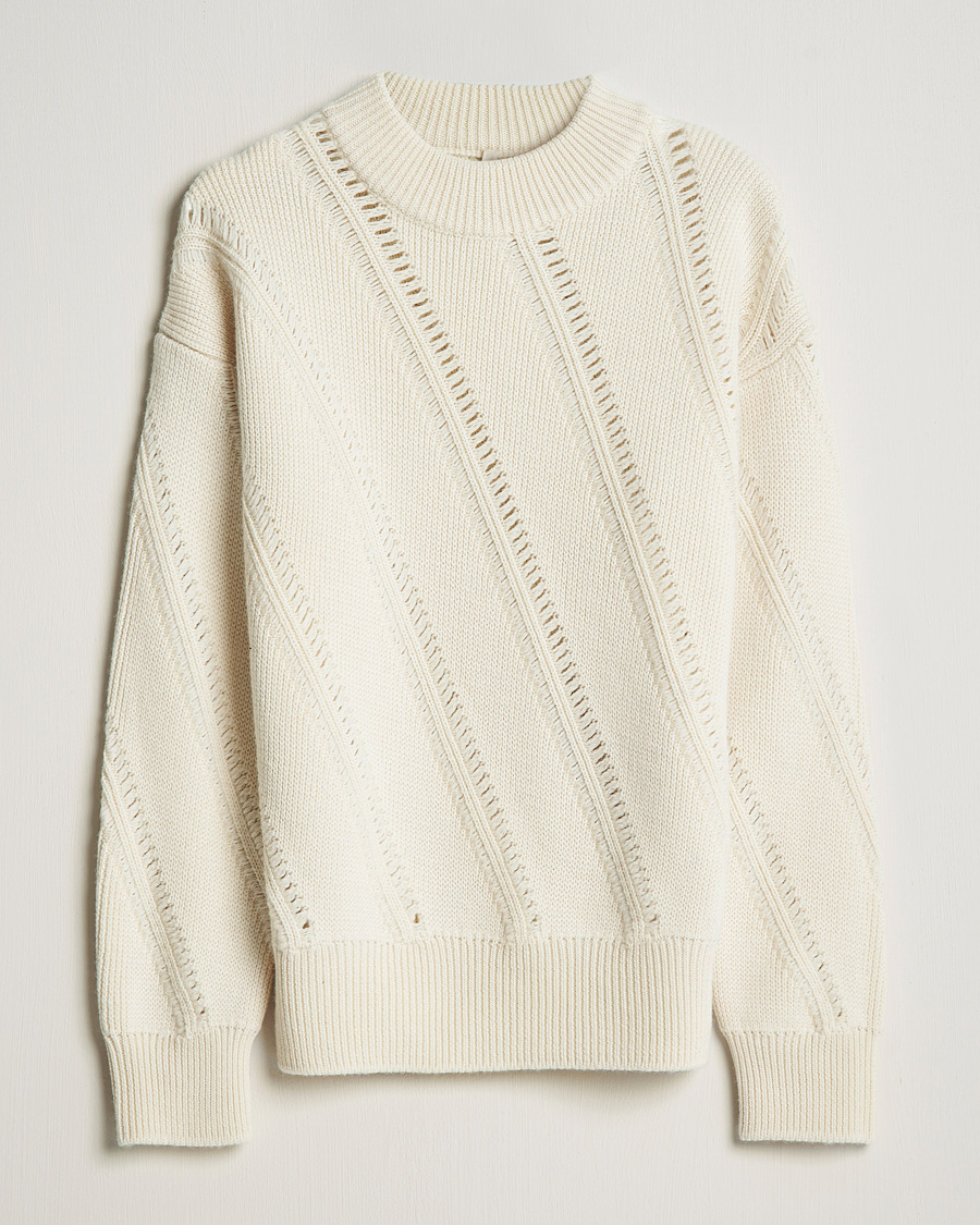 Men |  | Sunflower | Pietro Knitted Sweater Off White
