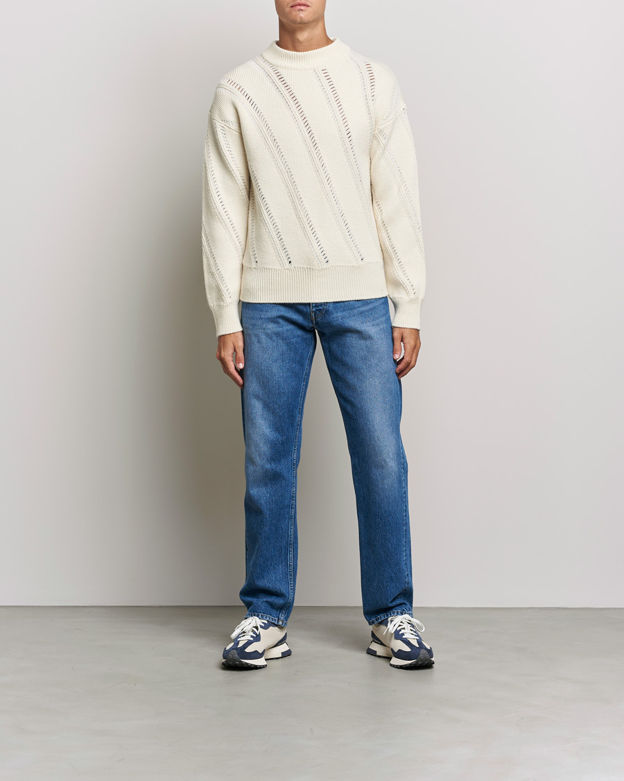 Men | Sweaters & Knitwear | Sunflower | Pietro Knitted Sweater Off White