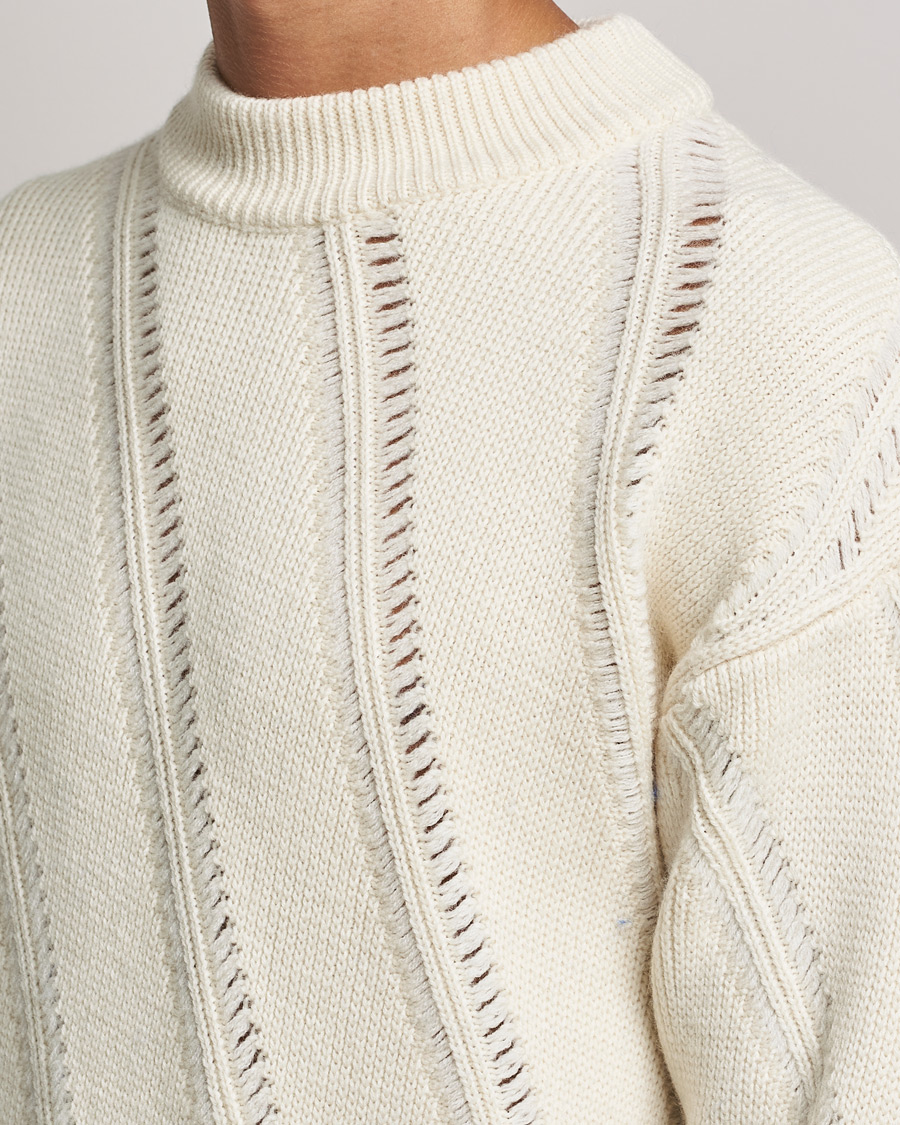 Men | Sweaters & Knitwear | Sunflower | Pietro Knitted Sweater Off White