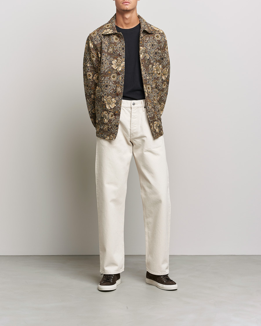 Men | Coats & Jackets | Sunflower | Jacquard Flower Jacket Brown