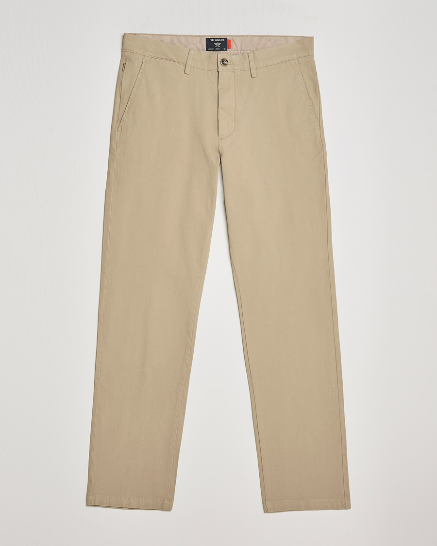 Men | Trousers | Dockers | Cotton Slim Chino Khaki