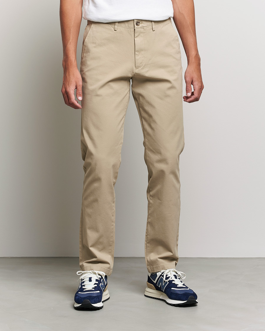 Men | Trousers | Dockers | Cotton Slim Chino Khaki