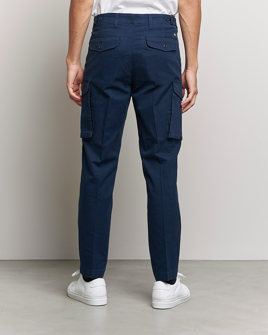 Men | Trousers | Dockers | Tapered Cotton Cargo Pant Navy